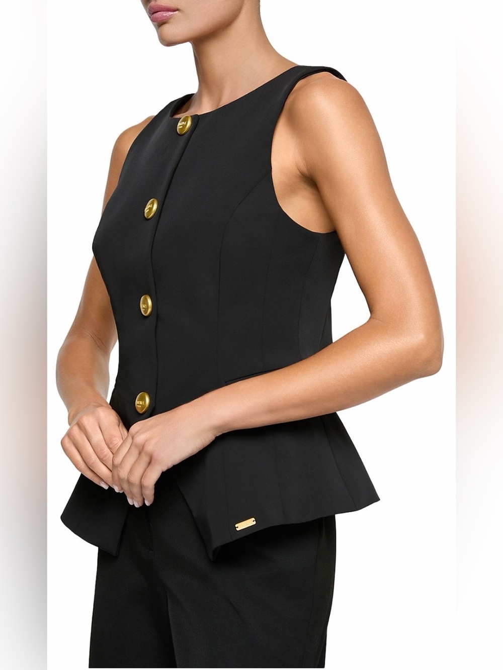 L'AGENCE Tessa Racer Neck Vest - Picture 4 of 8
